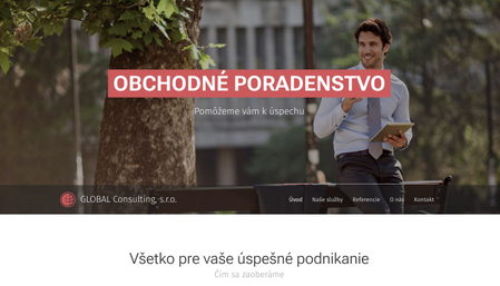 Šablóna Obchodné poradenstvo