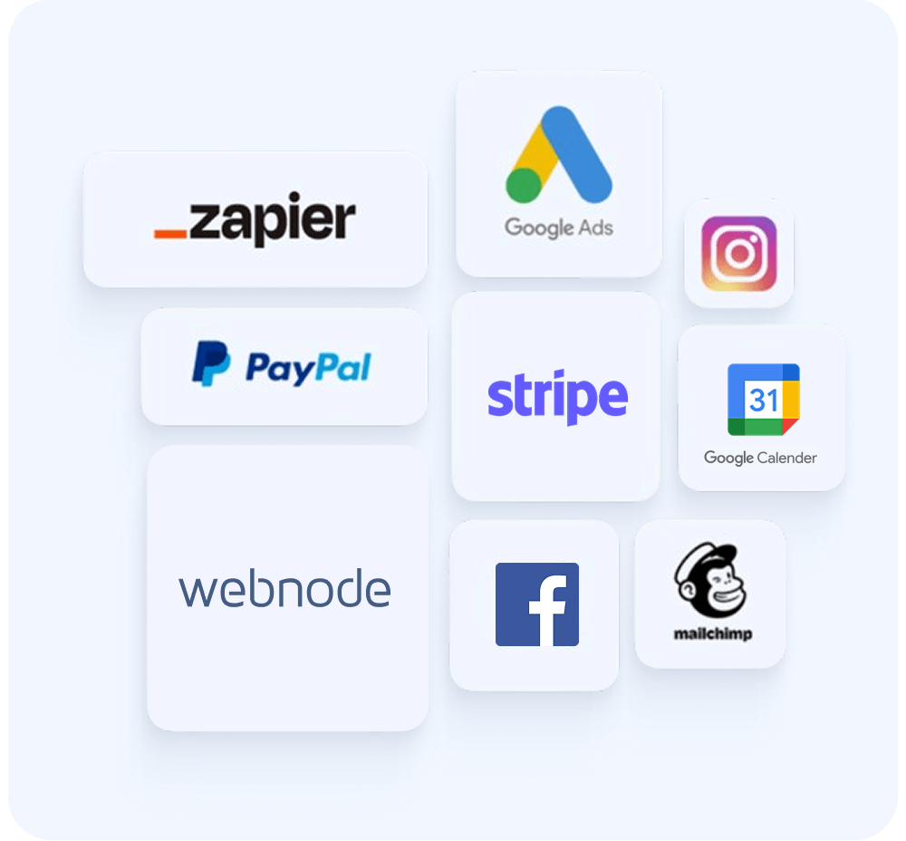 Integrate with your favorite business tools