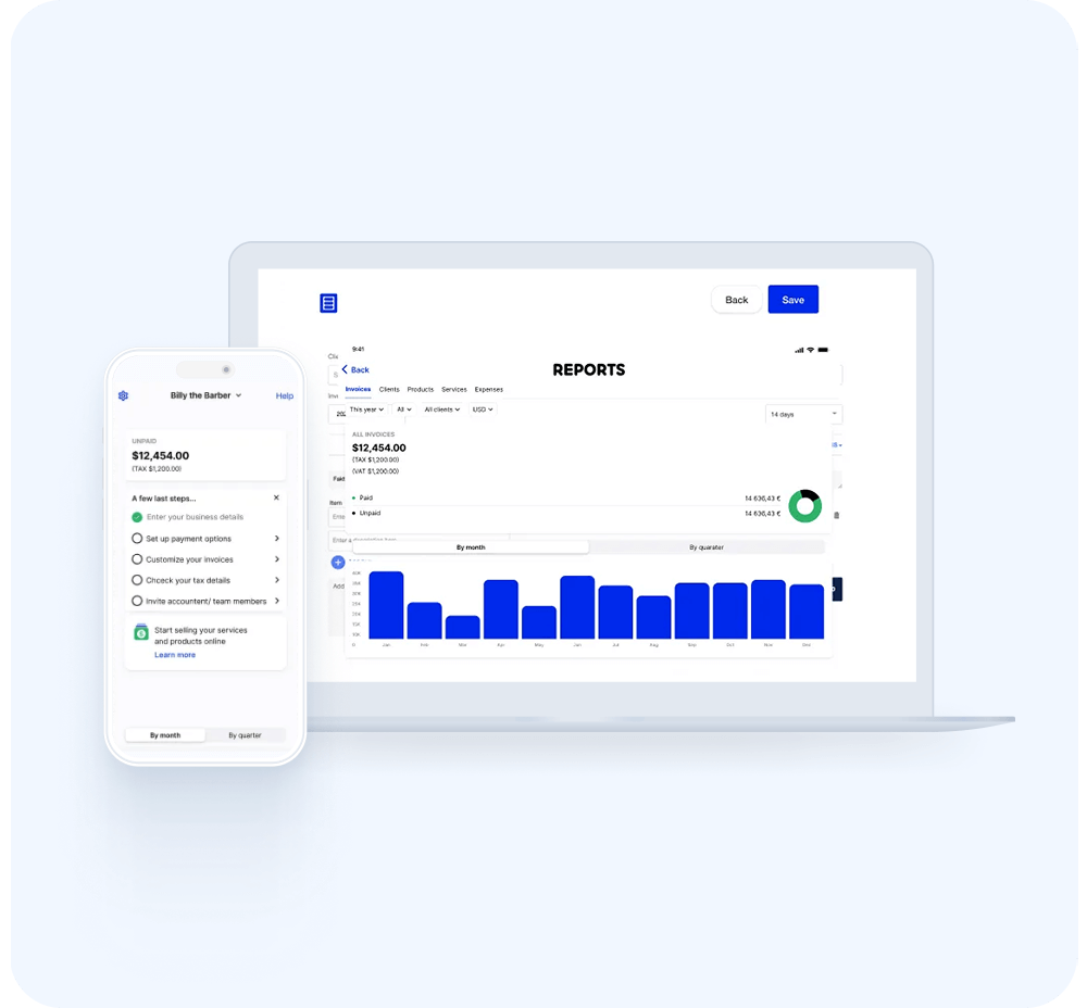 An Online Billing System with Awesome Features
